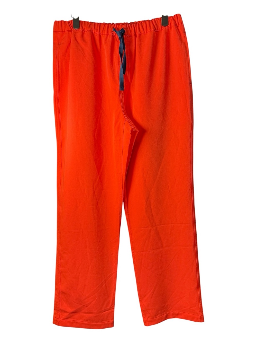 FIGS Men’s Pisco Basic Scrub Pants Small Short Bright Orange NWT